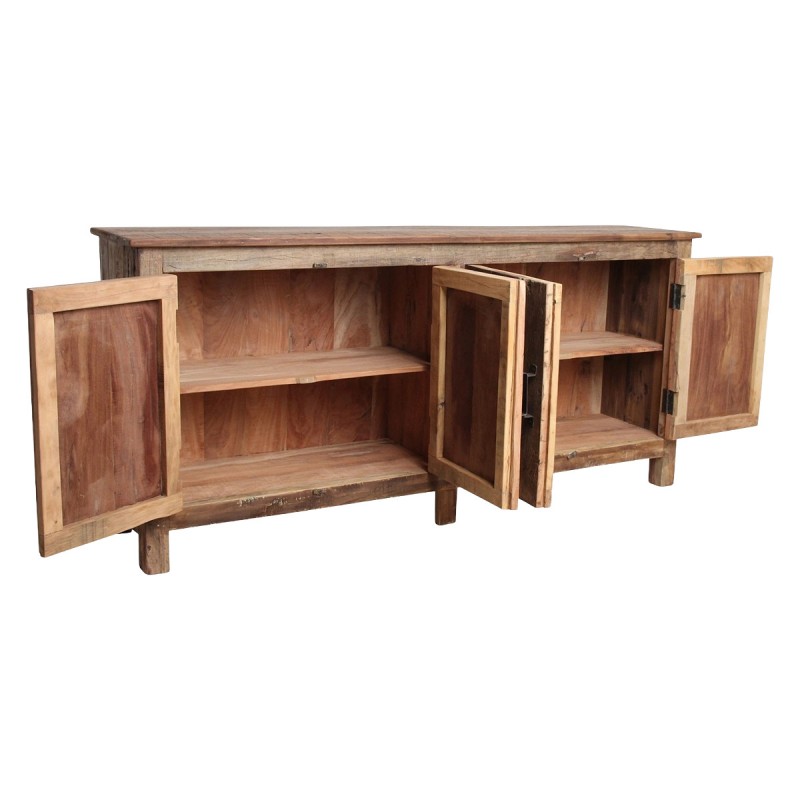 FARMWOOD SIDEBOARD 4 DOOR RECYCLED TEAK 172 - CABINETS, SHELVES FARMWOOD SIDEBOARD 4 DOOR RECYCLED TEAK 172 - CABINETS, SHELVES